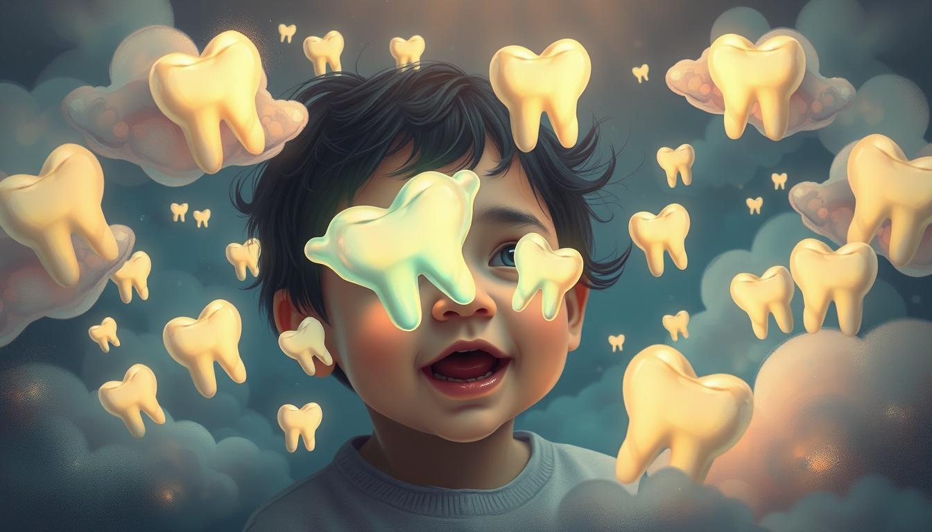 7 sinais comuns em sonhos envolvendo dentes nas crianças