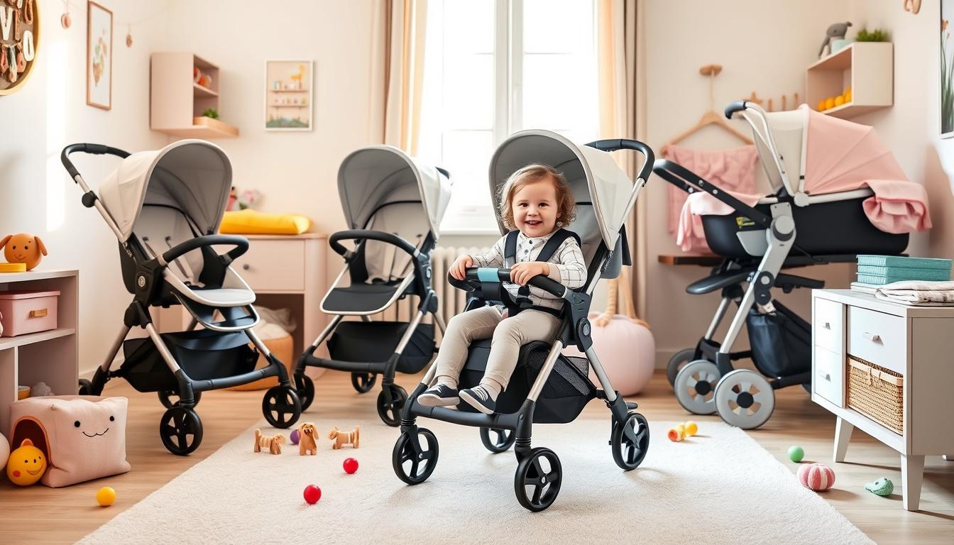 Como escolher carrinhos multifuncionais para seu pequeno?