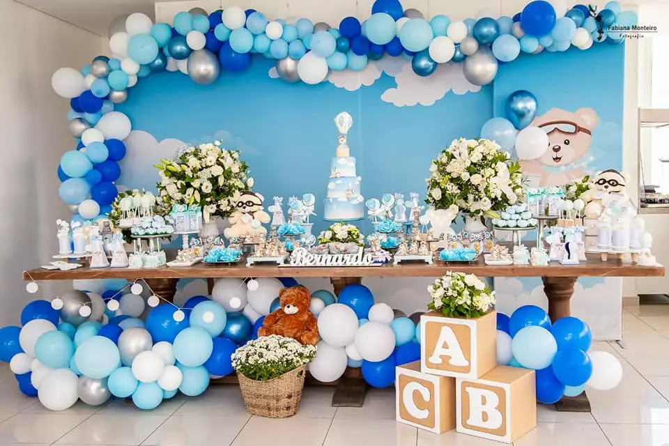 Tema de Aniversário do Urso