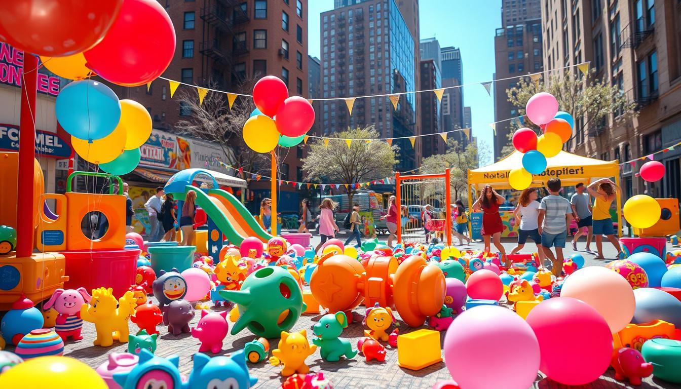 Onde encontrar brinquedos para festas infantis na Zona Leste?