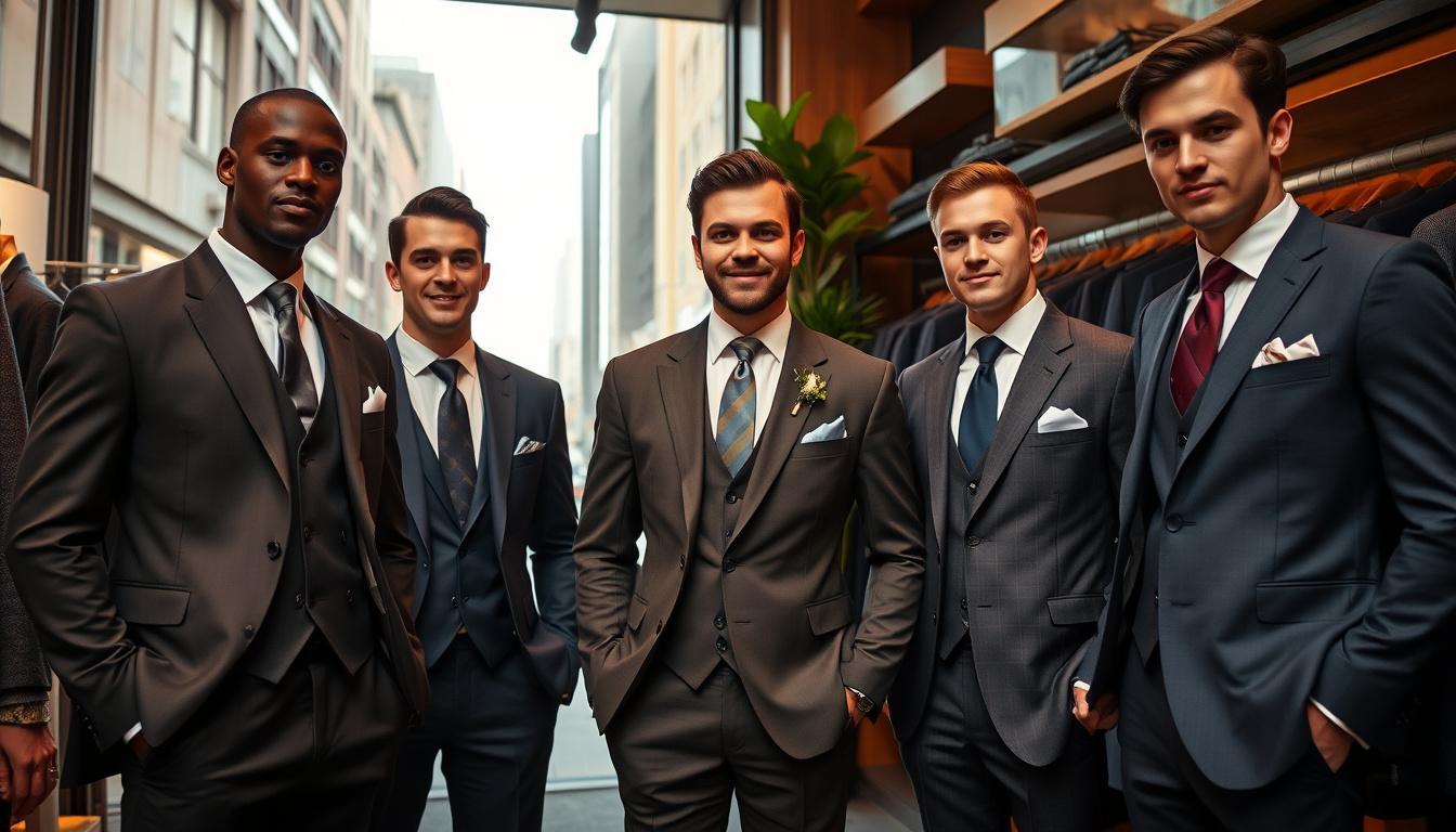 Onde encontrar roupas elegantes para padrinhos na região paulista