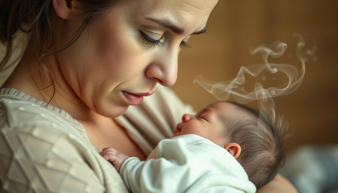 Problemas Orais que Acontece nas Mães depois que seus Bebês Nascem