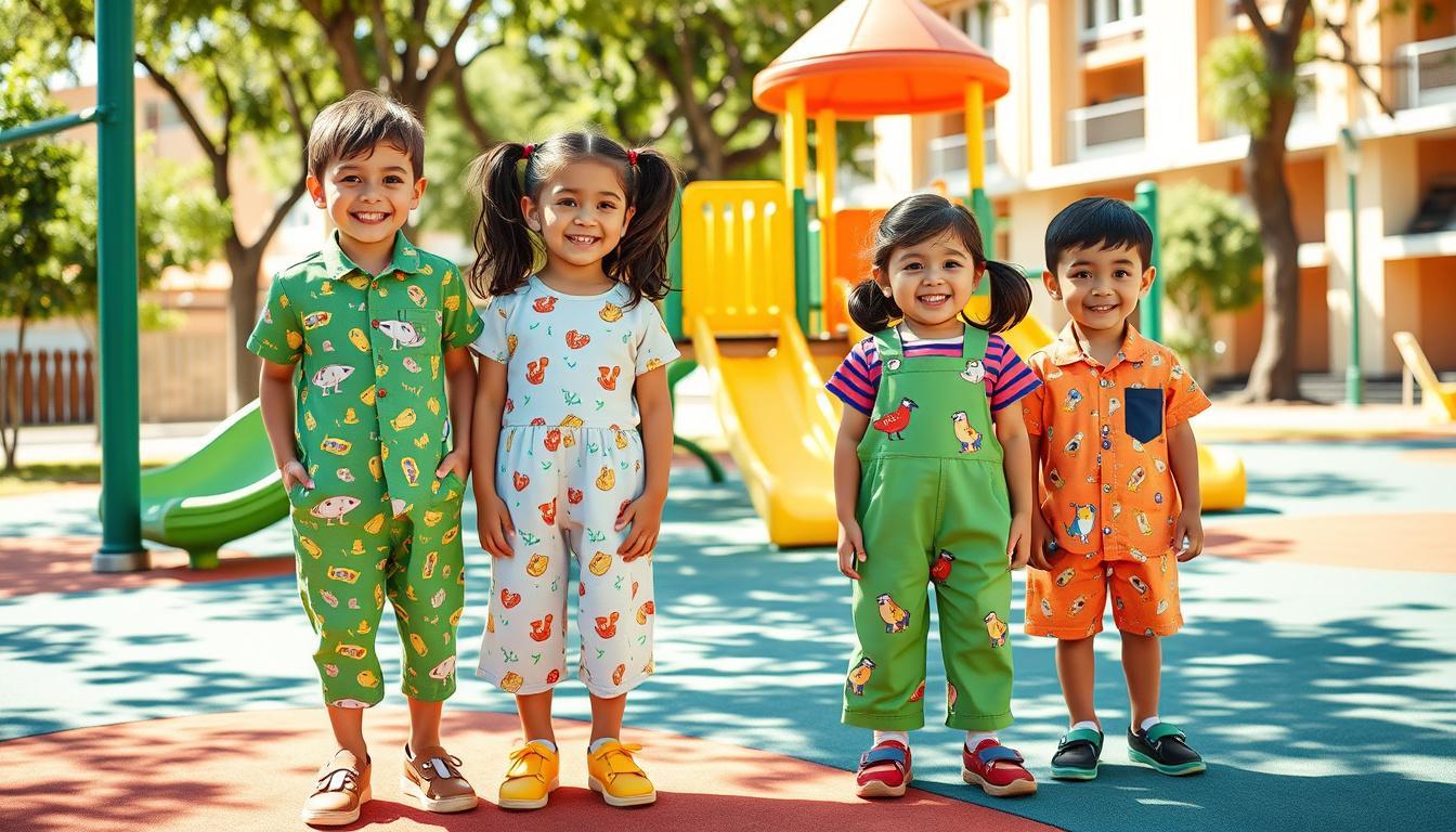 Top 4 opções de uniformes para creches na região de Curitiba